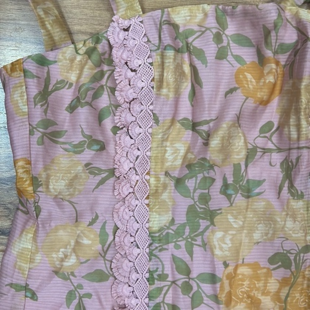 FINDERS KEEPERS | Petal Rose mini dress dusty pink floral - Picture 3 of 5
